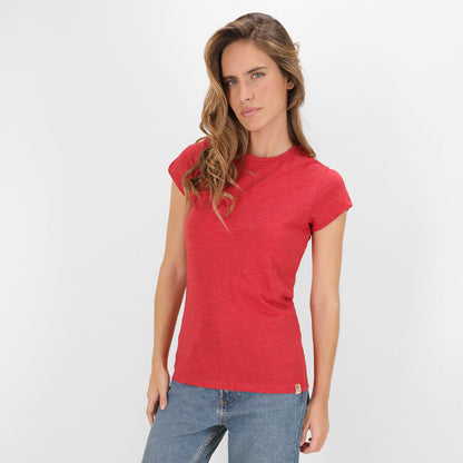 T-shirt Ecológica Feminina - 60% Algodão Reciclado