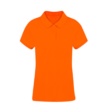 Polo Mulher Manga Curta Algodão Piqué 220g