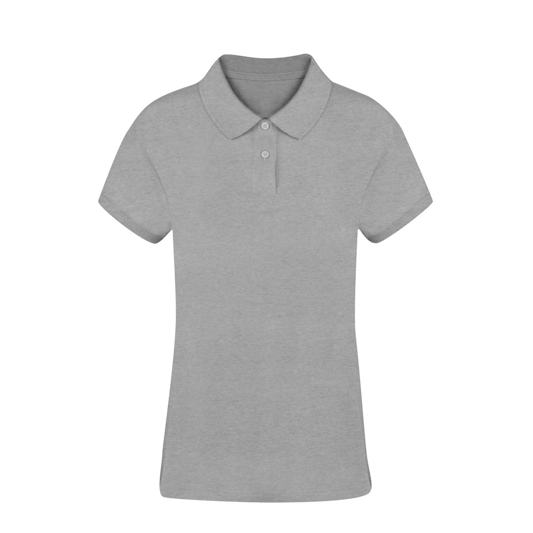 Polo Mulher Manga Curta Algodão Piqué 220g