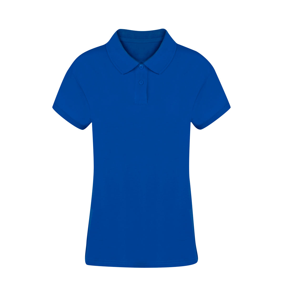 Polo Mulher Manga Curta Algodão Piqué 220g