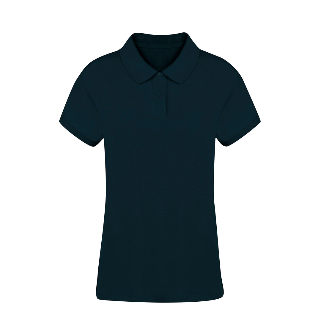 Polo Mulher Manga Curta Algodão Piqué 220g