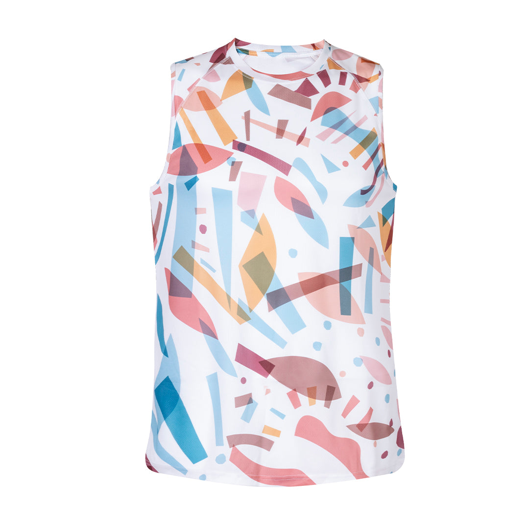 T-shirt Técnica Sem Mangas para Adulto - Estilo e Conforto