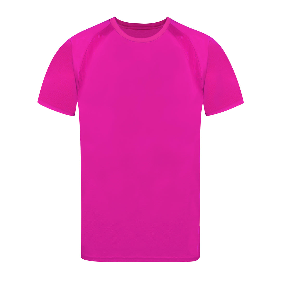 T-shirt Técnica Adulto 100% Poliéster Transpirável