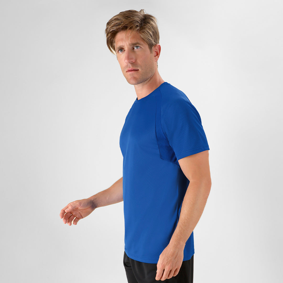 T-shirt Técnica Adulto 100% Poliéster Transpirável