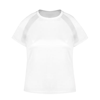 T-shirt Técnica Feminina Transpirável em Poliéster