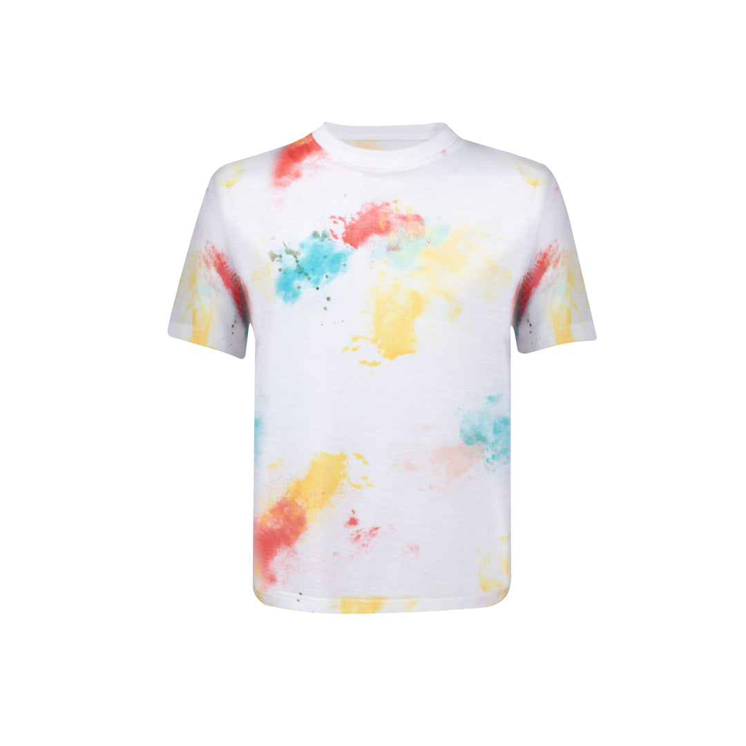 T-shirt Infantil Transpirável com Design Colorido