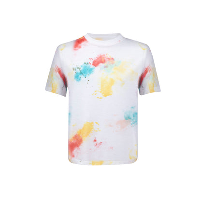 T-shirt Infantil Transpirável com Design Colorido