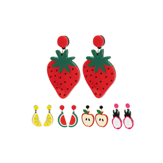 Pendentes Frutais Coloridos e Originais Kely