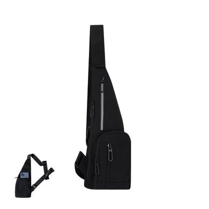 Bandolera Fadaok com Múltiplos Bolsos e Banda Reflectora