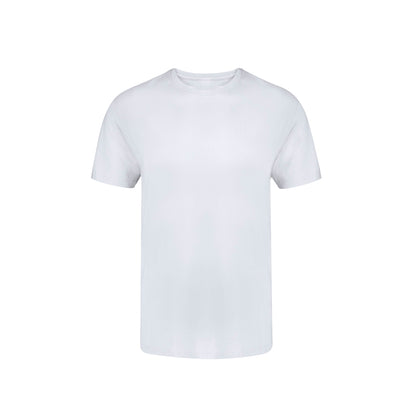 Camiseta Infantil Branca 100% Algodão Confortável