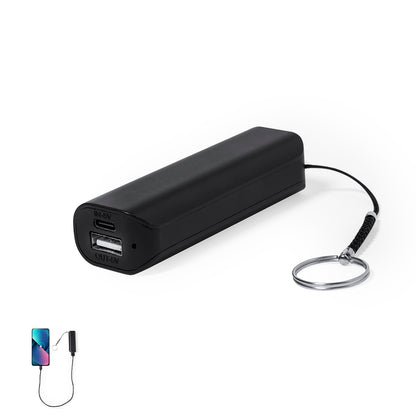 Power Bank Colak 1.200 mAh com USB e Tipo C