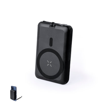 Power Bank Solar Haryin 5000mAh com Carregamento Sem Fios