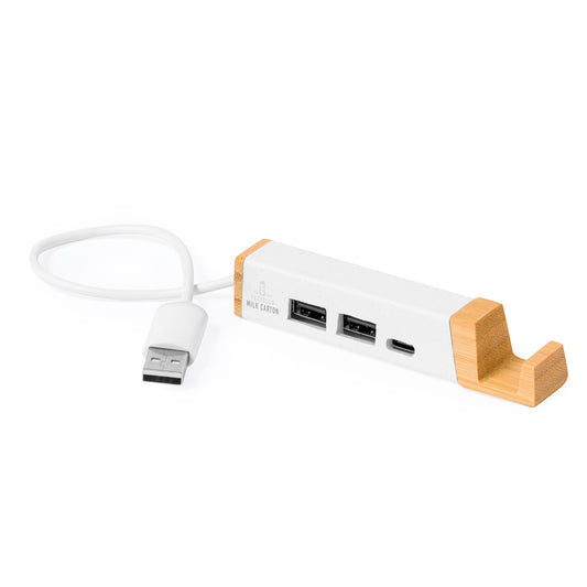 Kartip - Porta USB com Suporte para Smartphone Sustentável