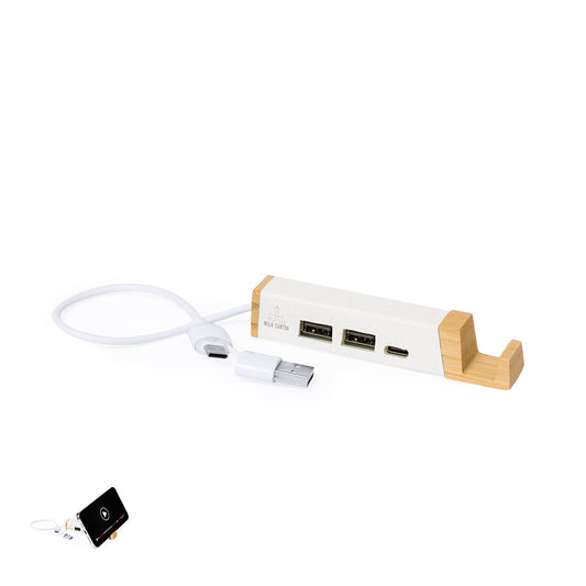 Kartip - Porta USB com Suporte para Smartphone Sustentável
