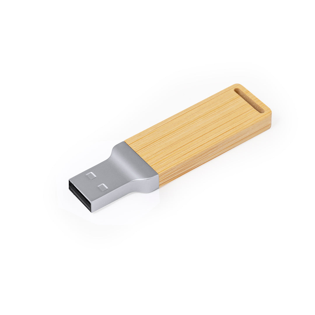 Memória USB 16GB em Bambu Sustentável
