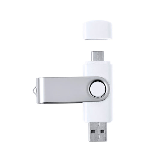 Pen USB 16GB com Conector USB e Tipo C