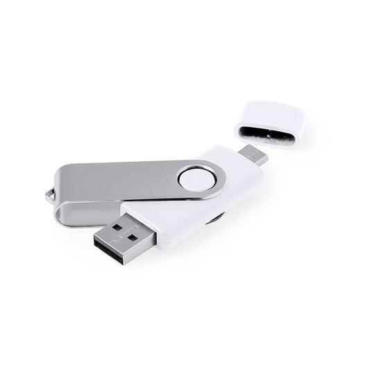 Pen USB 16GB com Conector USB e Tipo C