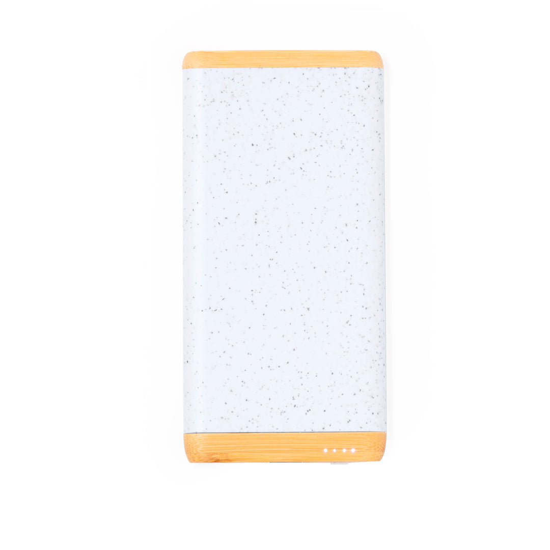Power Bank Ecológico Coquin 5.000mAh em Bambu