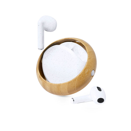Auriculares Bluetooth Krofin com Estojo Ecológico