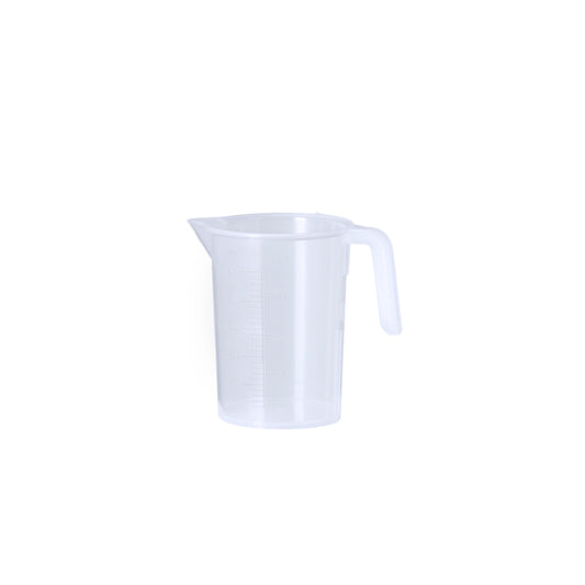Jarra Medidora Transparente 500 ml com Asa e Medidor