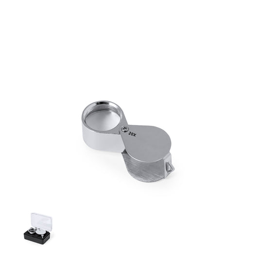 Lupa Plegável 20x em Metal Resistente