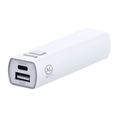 Serdinam Power Bank em Alumínio Reciclado 2600mAh