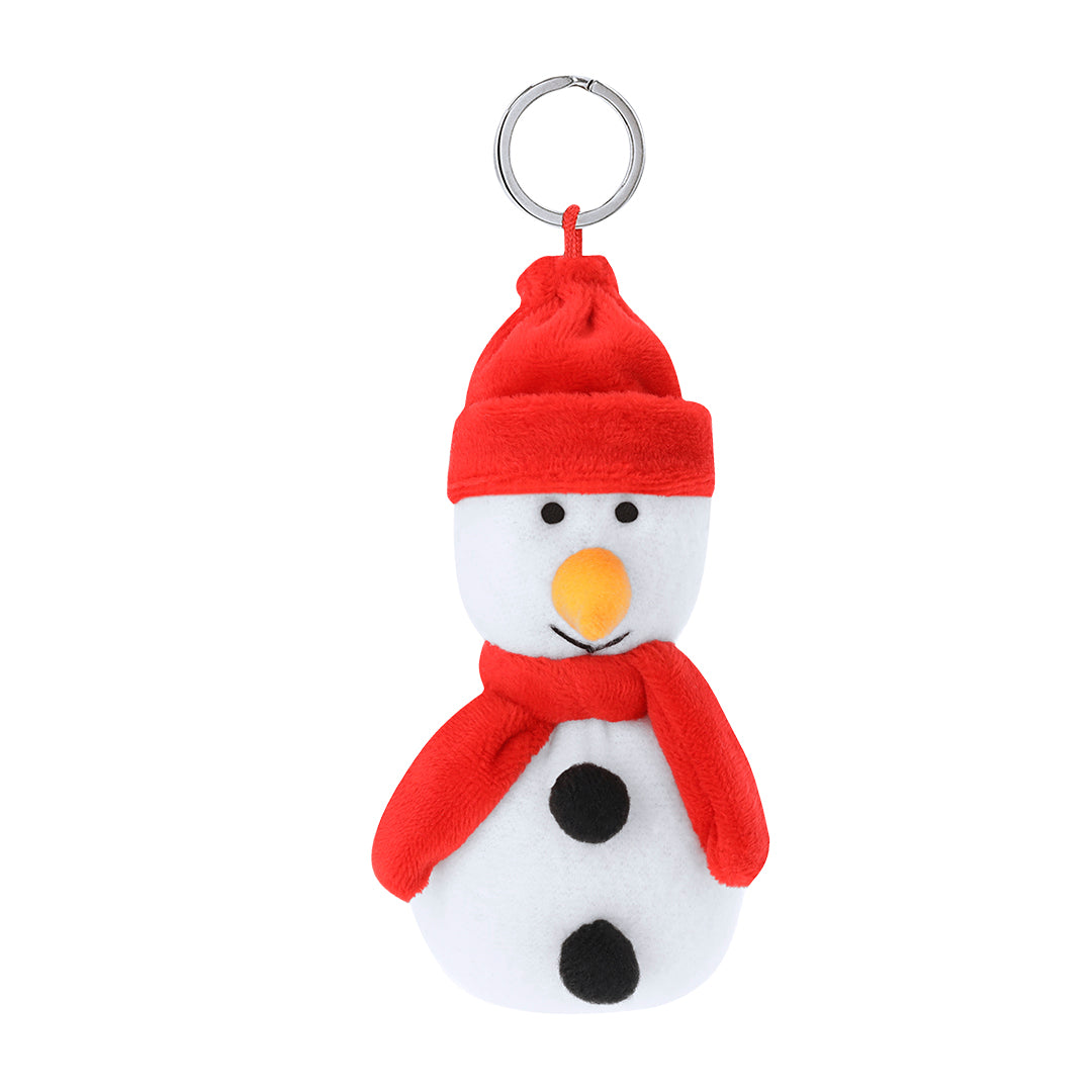 Llavero de Peluche Natalício - Reno, Boneco de Neve e Urso