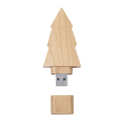 Pen USB 16GB em Madeira Natural com Design Exclusivo
