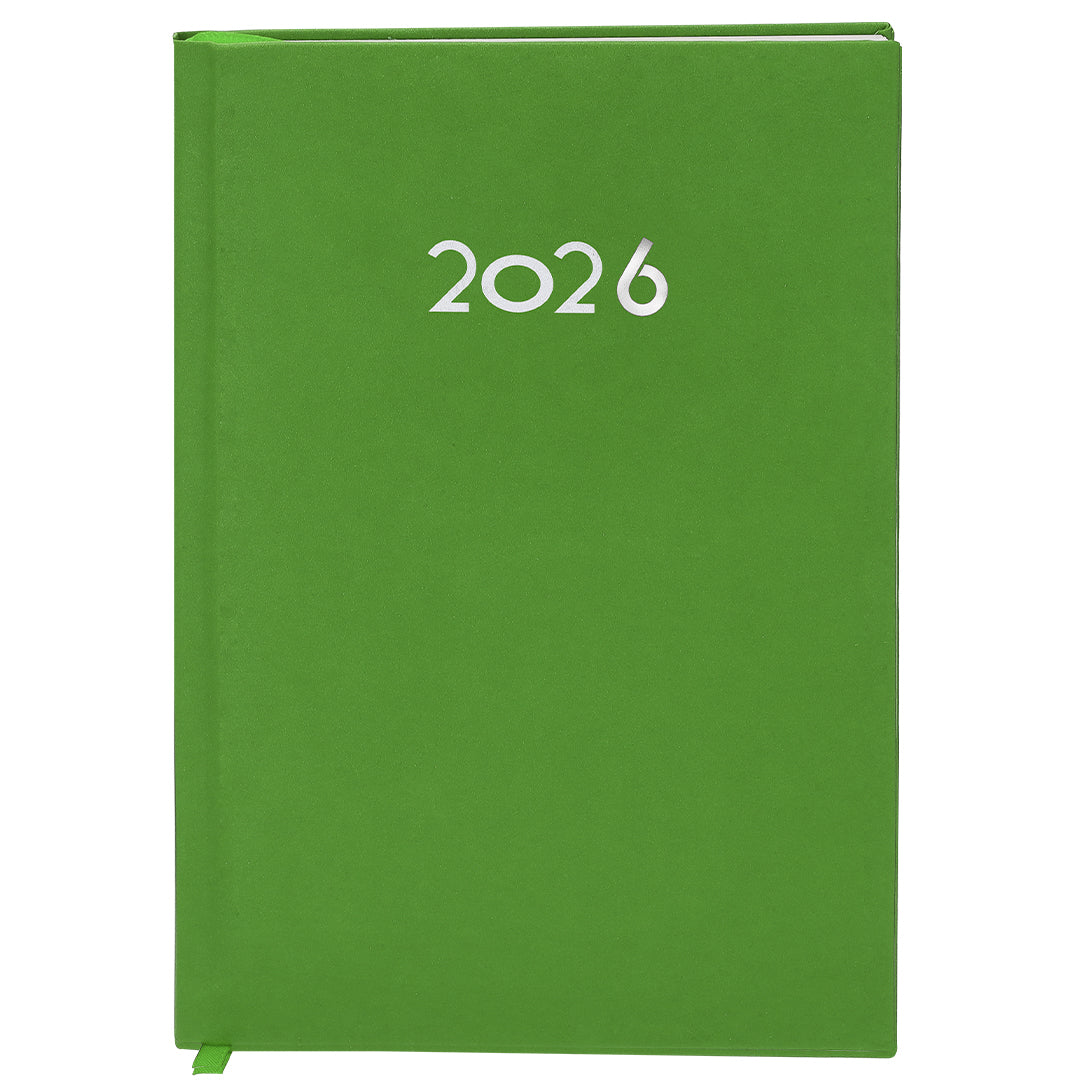 Agenda A5 Canek com capa rígida e acabamento PU