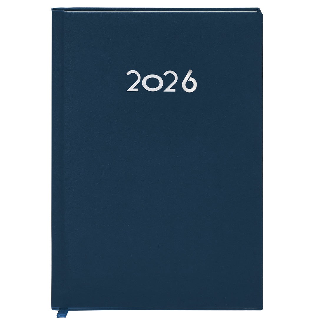 Agenda A5 Canek com capa rígida e acabamento PU