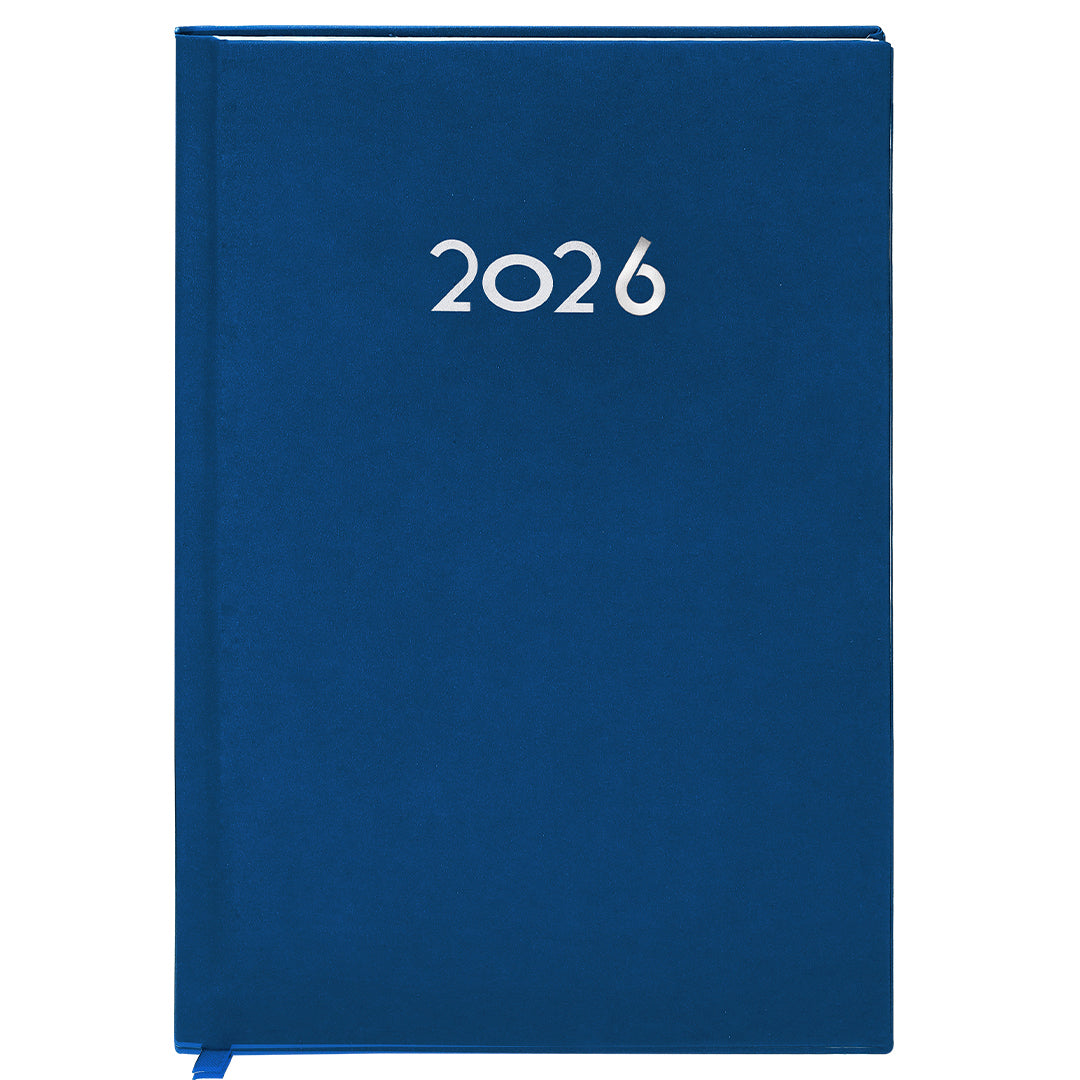 Agenda A5 Canek com capa rígida e acabamento PU