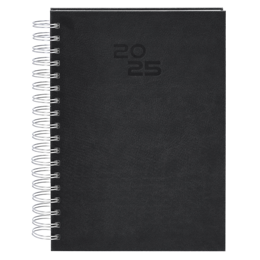 Agenda B5 Wayrux com capa rígida e acabamento PU