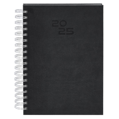 Agenda B5 Wayrux com capa rígida e acabamento PU