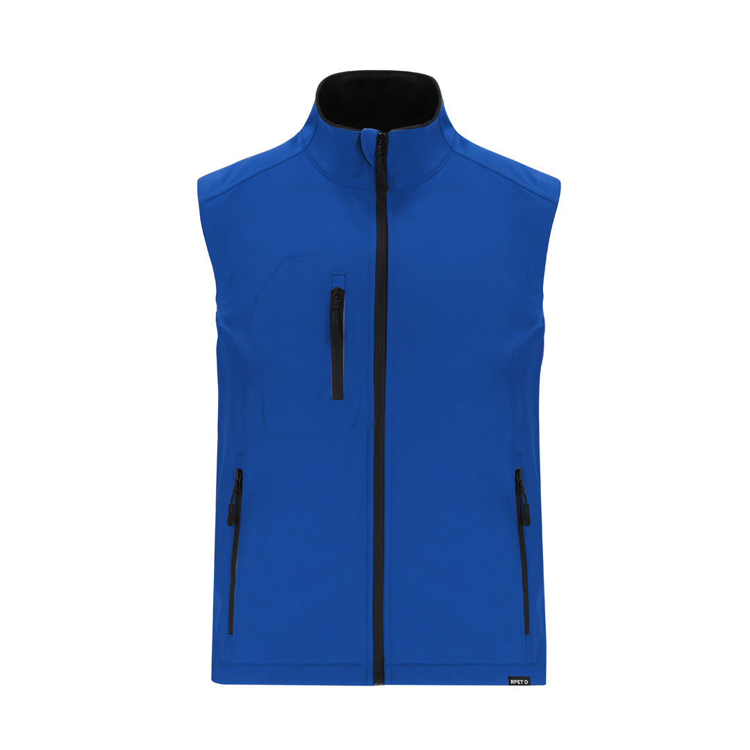 Chaleco Soft Shell RPET Impermeável e Respirável