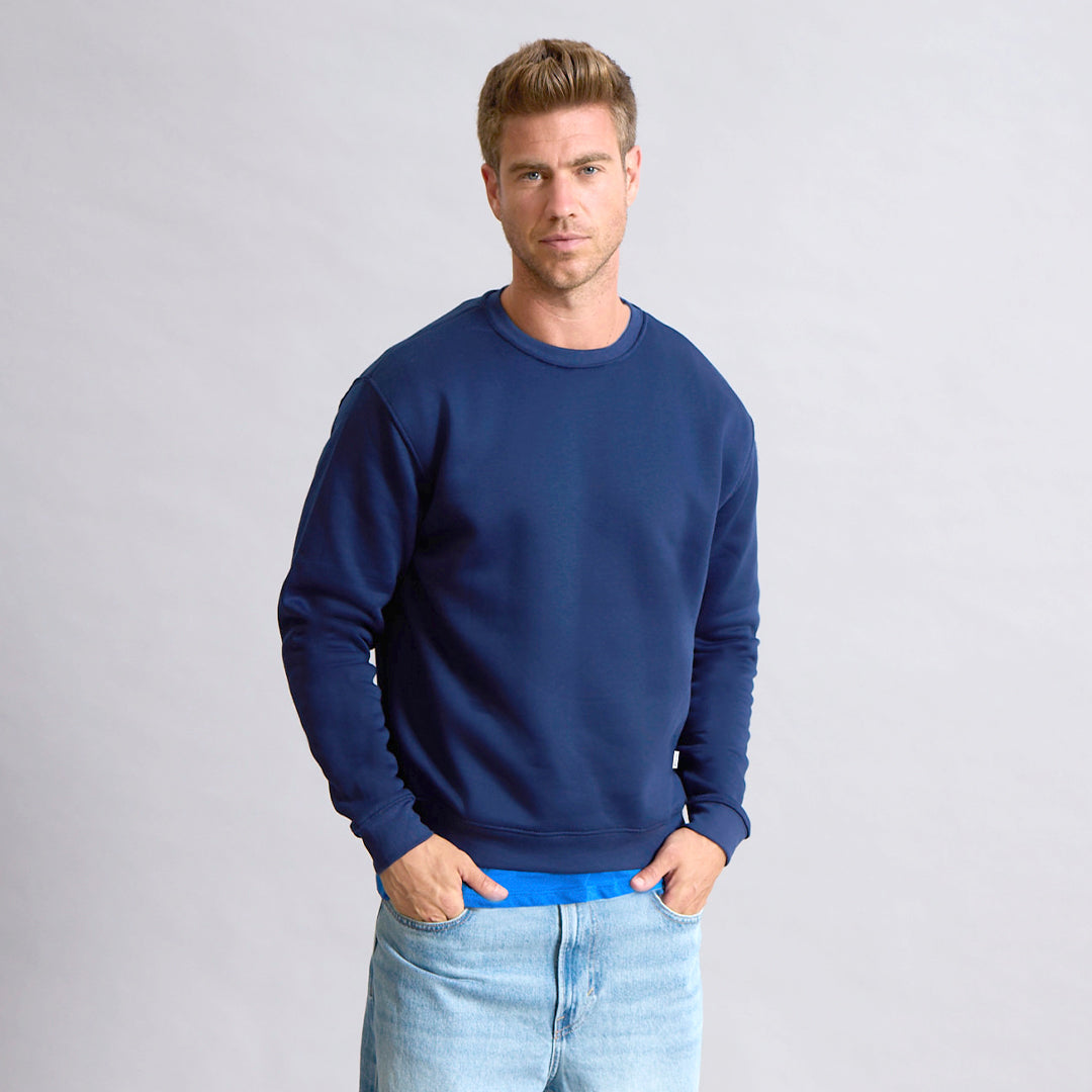 Sweatshirt Unissexo em Algodão Orgânico e Poliéster Reciclado