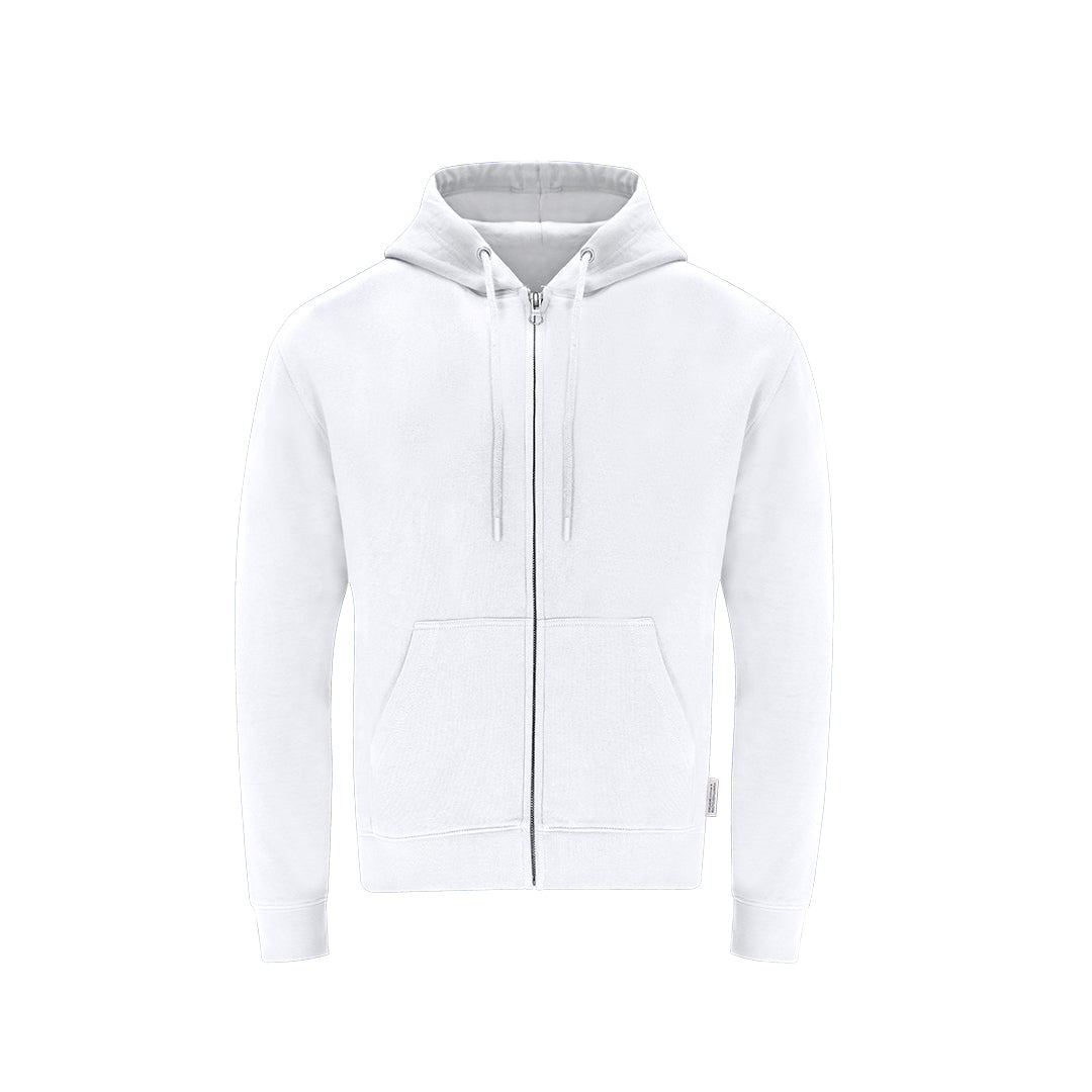 Sudadera Unissexo com Capuz e Fecho - Algodão Orgânico