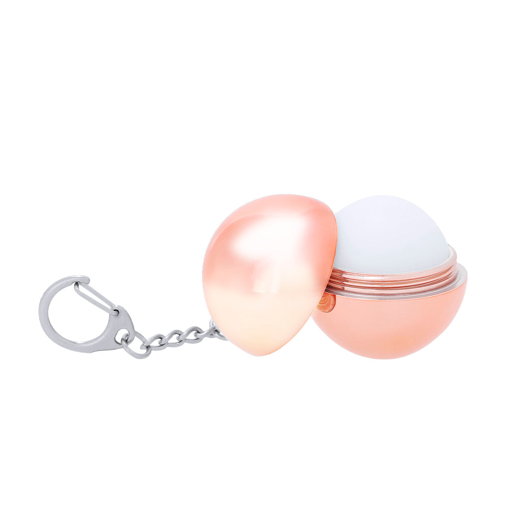 Bálsamo Labial com Chaveiro em Esfera Elegante