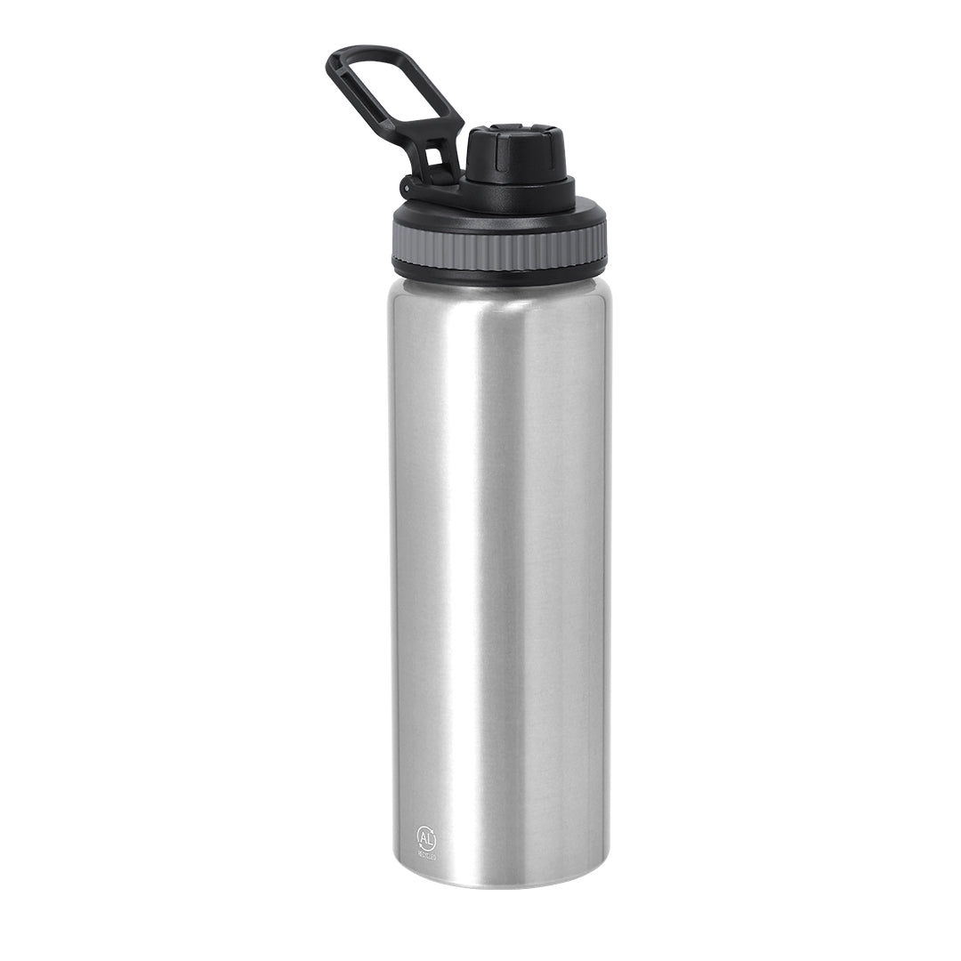 Bidão de Alumínio Reciclado 800 ml com Fecho Seguro