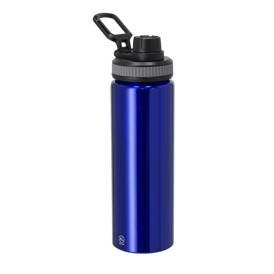 Bidão de Alumínio Reciclado 800 ml com Fecho Seguro