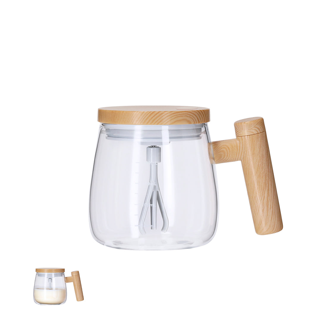 Caneca Misturadora Rydian 400ml com Agitador Elétrico