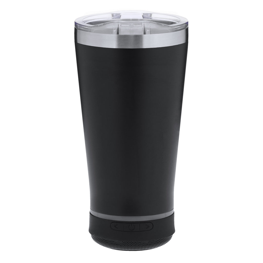 Vaso Térmico com Altifalante Bluetooth RGB 440ml