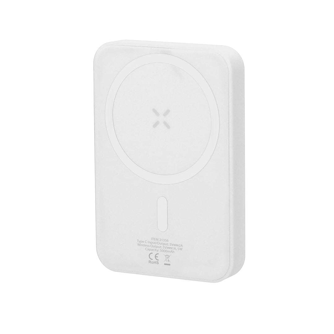 Power Bank Tudelak 5.000mAh com Carga Sem Fios