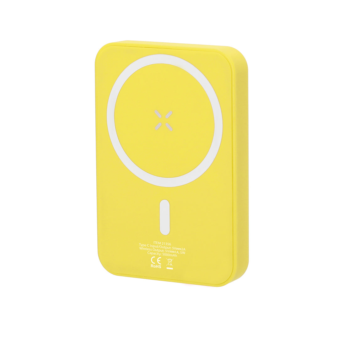 Power Bank Tudelak 5.000mAh com Carga Sem Fios