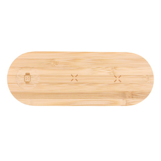 Carregador Sem Fio Multifuncional de Bambu 15W