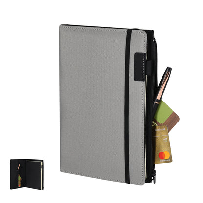 Bloc de Notas A5 com Capa RPET e Bolso