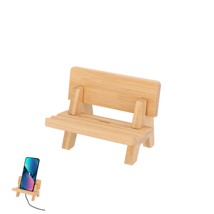 Suporte para Telemóvel Hadam em Bambu Natural