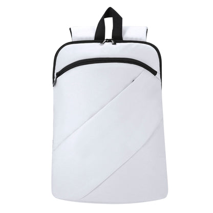 Mochila PU Macio com Bolso para Laptop