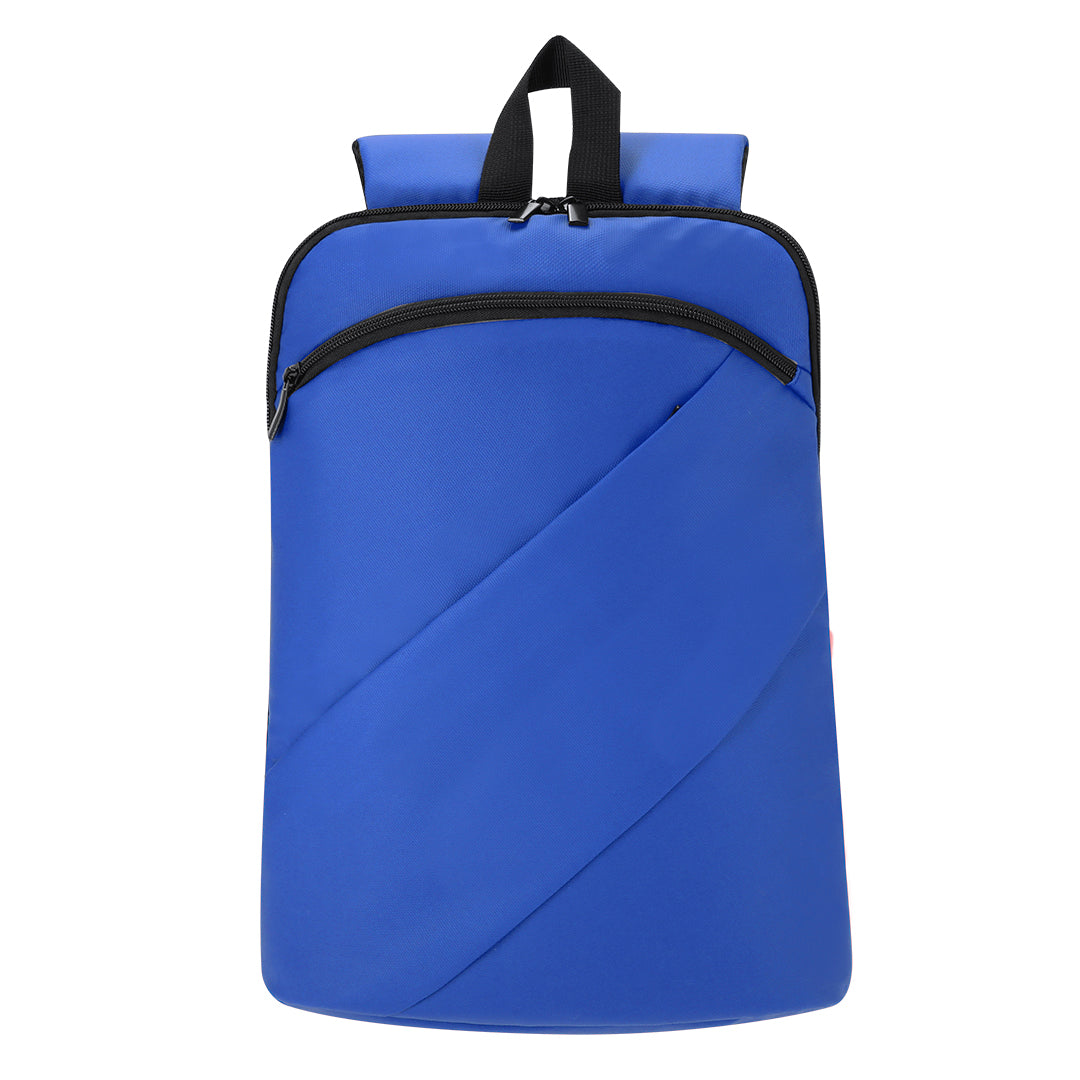 Mochila PU Macio com Bolso para Laptop