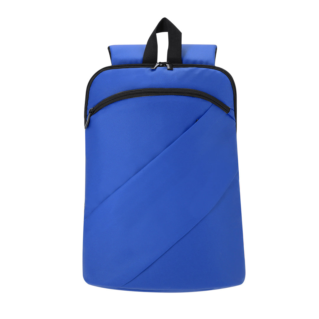 Mochila PU Macio com Bolso para Laptop
