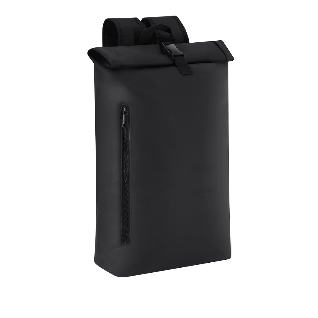 Mochila Vlad em PU suave com compartimento para portátil